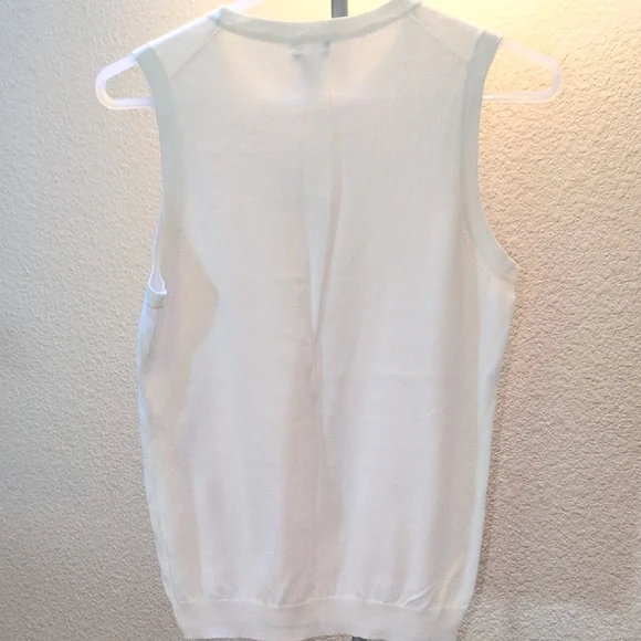 J. Crew Classic White Tank Top - Picture 5 of 5